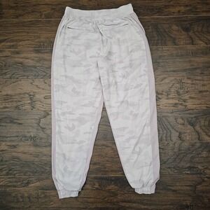 Athleta Women's‎ Size 6 Jogger Pants Purple Pull On Camoflauge Camo Comfort